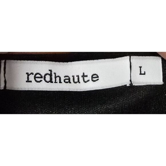 Black Sleeveless Dress With Tassel Hem By Redhaute Size L whimsigoth grunge - Picture 6 of 6